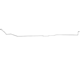 Fine Lines Intermediate Brake Line For 68-69 Ford Fairlane Torino Steel