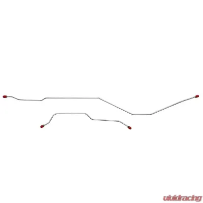 Fine Lines Rear Axle Lines For 66 Ford Fairlane w/ 8 Inch Axle 2 Set Stainless - DRA6601SS