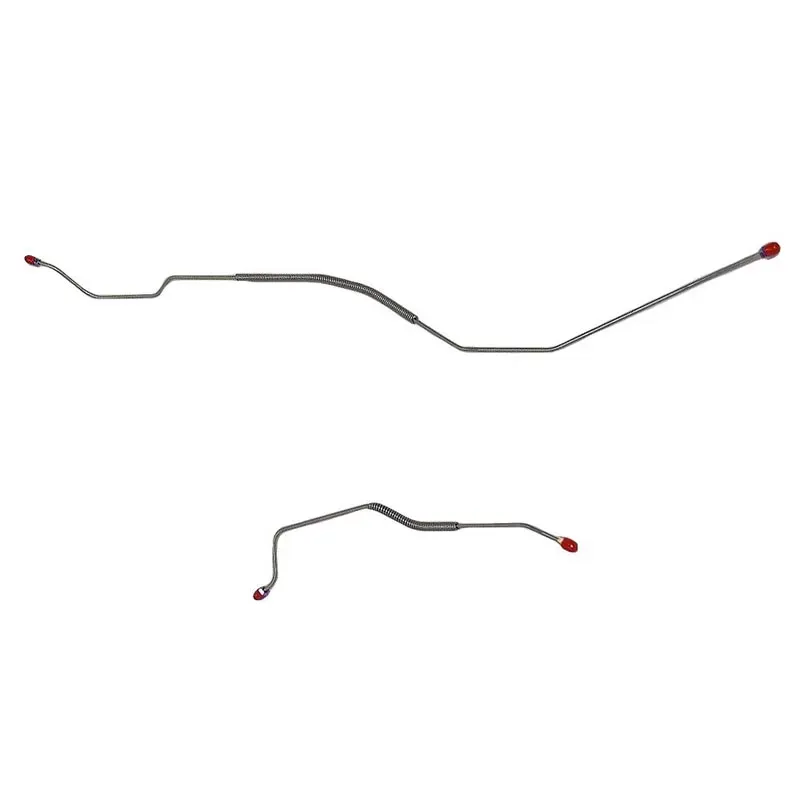 Fine Lines Rear Axle Lines For 68-69 Ford Fairlane w/ 8 Inch Rear Axle 2 Piece Stainless - DRA6801SS