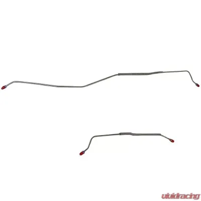 Fine Lines Rear Axle Lines For 70 Ford Fairlane Torino w/ 9 Inch Rear Axle 2 Piece Rear Axle Set Steel - DRA7001OM