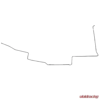 Fine Lines Fuel Line Kit For 70-72 Mopar E-Body 1/4 Inch Return Fuel Line Stainless - EGL7006SS