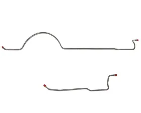 Fine Lines Rear Axle Lines For 74 Mopar E-Body w/ 8 3/4 Inch Axle 2 Piece Line Rear Axle Set Stainless