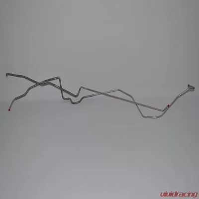 Fine Lines Fuel Line Kit For 70-74 Chevrolet Camaro V8 2 Piece 3/8 Inch Tank to Pump Fuel Line Stainless - FGL7001SS