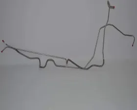 Fine Lines Fuel Line Kit For 70-74 Pontiac Firebird Trans Am 3/8 Inch 2 Piece Tank to Pump Fuel Lines Steel