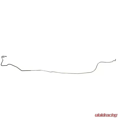 Fine Lines Intermediate Brake Line For 82-83 Chevrolet Camaro/ Pontiac Firebird 5.0L 8 Cylinder Enters Front of Valve Steel - FIN8202OM