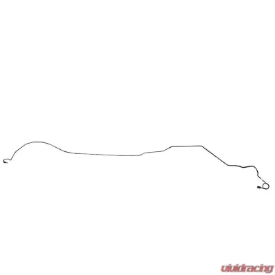 Fine Lines Intermediate Brake Line For 84-85 Chevrolet Camaro/ Pontiac Firebird w/ 2.5L 4 Cylinder or 2.8L 6 Cylinder Enters Front of Valve Stainless - FIN8401SS