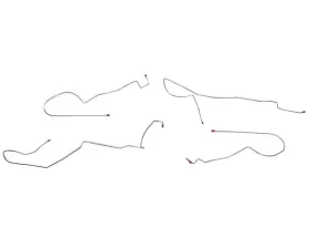 Fine Lines Intermediate Brake Line For 95-97 Camaro/Trans Am Traction Control Steel