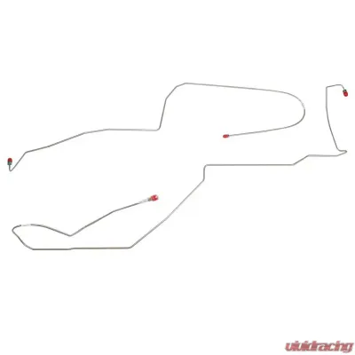 Fine Lines Intermediate Brake Line For 98-02 Firebird/ Trans Am 98-02 Camaro Intermediate Brake Line Non Traction Control Stainless - FIN9801SS