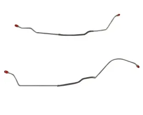 Fine Lines Rear Axle Lines For 67 Chevrolet Camaro w/ Single Leaf Rear Spring Set Stainless