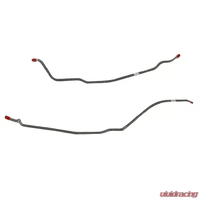 Fine Lines Rear Axle Lines For 68 Chevrolet Camaro Chevrolet II/Nova w/ Single Leaf Rear Spring 2 Set Steel - FRA6802OM