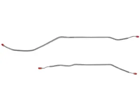 Fine Lines Rear Axle Lines For 69 Chevrolet Camaro/ 69-73 Chevrolet Nova w/ Rear Drum Brakes Rear Axle Set Stainless