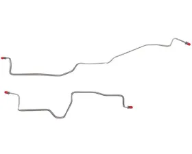 Fine Lines Rear Axle Lines For 84-92 Chevrolet Camaro/ Pontiac Firebird w/ Rear Drum Brakes Except Borg-Warner HD Axle Set Stainless