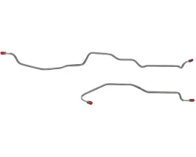 Fine Lines Rear Axle Lines For 98-02 Camaro 98-02 Firebird/ Trans Am w/ Traction Control Rear Axle Housing Lines Steel