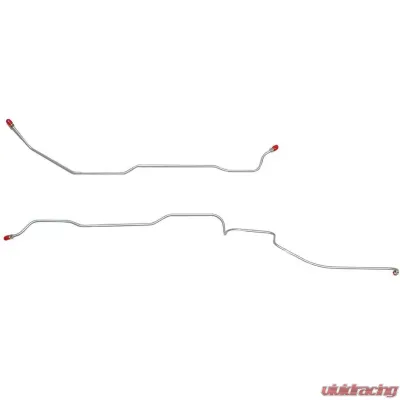 Fine Lines Rear Axle Lines For 49-51 Ford Rear Axle Lines Steel - GRA4901OM