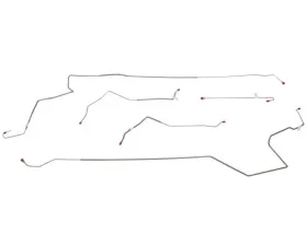 Fine Lines Intermediate Brake Line For 00-04 Honda Insight All Variants Stainless