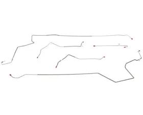 Fine Lines Intermediate Brake Line For 00-04 Honda Insight Stainless