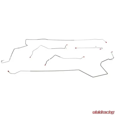 Fine Lines Intermediate Brake Line For 00-04 Honda Insight Stainless - HIN0003SS