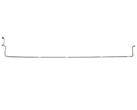 Fine Lines Intermediate Brake Line For 74-76 Bricklin Long Brake Line w/Armor Left and Right Side Stainless