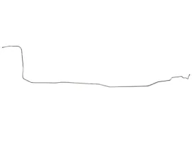 Fine Lines Fuel Line Kit For 68-69 AMX 5/16 Inch Main Fuel Line Steel