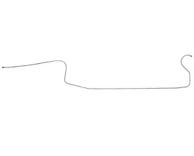 Fine Lines Intermediate Brake Line For 71-74 AMX/Javelin 1 Piece Stainless