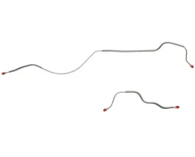 Fine Lines Rear Axle Lines For 68-70 AMX/Javelin Stainless