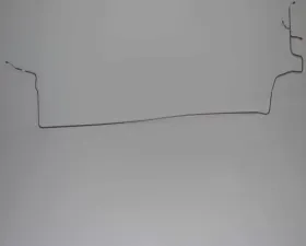 Fine Lines Intermediate Brake Line For 67-68 Mopar C-Body Front-Rear Brake Line Stainless