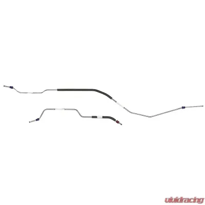 Fine Lines Rear Axle Lines For 65 Mopar C-Body Rear Axle Brake Line Stainless - KRA6501SS