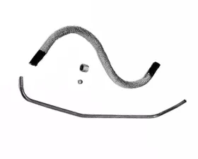 Fine Lines Thermal Choke Control Line For 63-65 Ford Falcon Mercury Comet 260CID V8 Thermal Choke Tube w/ Insulator Stainless