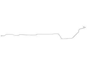 Fine Lines Intermediate Brake Line For 60-63 Ford Falcon Hardtop Stainless