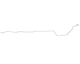 Fine Lines Intermediate Brake Line For 60-63 Mercury Comet Hardtop Stainless