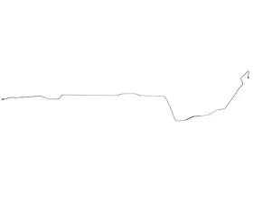 Fine Lines Intermediate Brake Line For 64-65 Ford Falcon Convertible Stainless