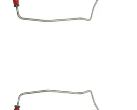 Fine Lines Rear Axle Lines For 00-07 Ford Focus Rear Drum No Traction Control No ABS Rear Cylinder Lines Steel