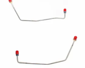 Fine Lines Rear Axle Lines For 00-07 Ford Focus AWABS Traction Control Disc/Drum Rear Axle Brake Line Stainless