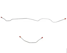 Fine Lines Rear Axle Lines For 63 Ford Falcon 63 Mercury Comet 8 Cylinder Engine Rear Axle Brake Line Stainless