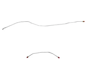 Fine Lines Rear Axle Lines For 64-65 Ford Falcon 64-65 Comet 8 Cylinder Engine Rear Axle Brake Line Stainless
