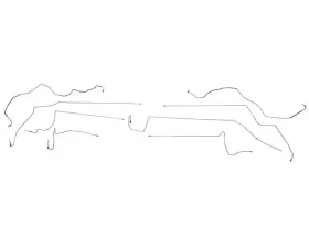 Fine Lines Intermediate Brake Line For 96-01 Lexus ES 300 AWABS A.W Disc No Traction Control Steel