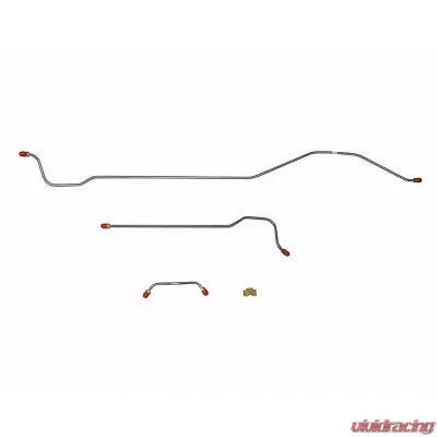 Fine Lines Rear Axle Lines For 61 Pontiac Catalina Bonneville 3 Set Steel - PRA6101OM
