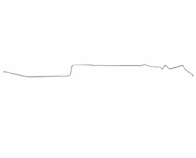 Fine Lines Fuel Line Kit For 66-67 Mopar B-Body 3/8 Inch Intermediate Fuel Line Steel