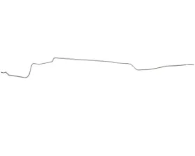 Fine Lines Fuel Line Kit For 68-69 Mopar B-Body 3/8 Inch Intermediate Fuel Line Stainless