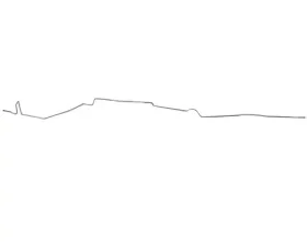 Fine Lines Fuel Line Kit For 71 Mopar B-Body 5/16 Inch Intermediate Fuel Line Stainless