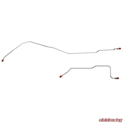 Fine Lines Rear Axle Lines For 66-70 Mopar B-Body w/ Dana Axle Stainless - RRA6601SS