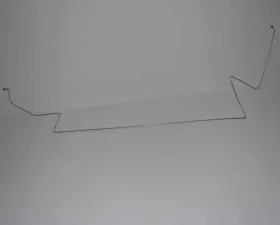 Fine Lines Intermediate Brake Line For 58-60 Ford Thunderbird w/ Standard Brakes/Power w/o Firewall Mounted Booster Stainless