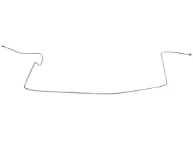 Fine Lines Intermediate Brake Line For 61-62 Ford Thunderbird w/ Rear Brake Hose Mounted to Frame Rail Stainless