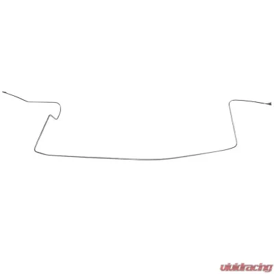 Fine Lines Intermediate Brake Line For 61-62 Ford Thunderbird w/ Rear Brake Hose Mounted to Frame Rail Stainless - SIN6101SS