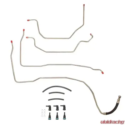 Fine Lines Fuel Line Kit For 03-06 GM 1500 SUV w/ Flex Fuel Steel - TGL0303OM