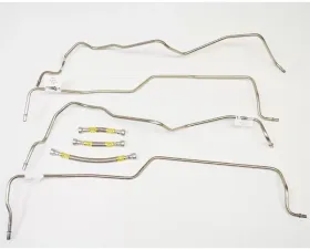 Fine Lines Fuel Line Kit Reg Cab w/ Long Bed Stainless GM 2500 | 3500 HD 6.0L Gas 2004-2010