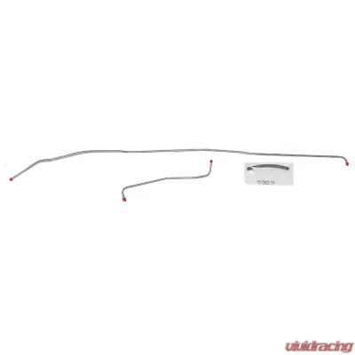 Fine Lines Fuel Line Kit For 71-72 Chevrolet C10 / GMC C1500 8 Cylinder 2WD 2 Piece 5/16 Inch Tank to Pump Main Fuel Lines Stainless - TGL7101SS