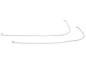 Fine Lines Intermediate Brake Line For 03-06 GM 1500 SUV Traction Control 130 Inch Wheelbase Stainless