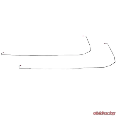 Fine Lines Intermediate Brake Line For 03-06 GM 1500 SUV Traction Control 119 Inch Wheelbase Steel - TIN0017OM