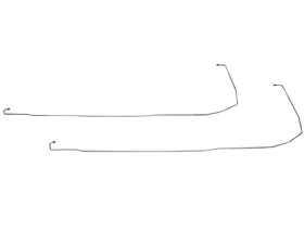 Fine Lines Intermediate Brake Line For 03-06 GM 1500 SUV Traction Control 119 Inch Wheelbase Stainless